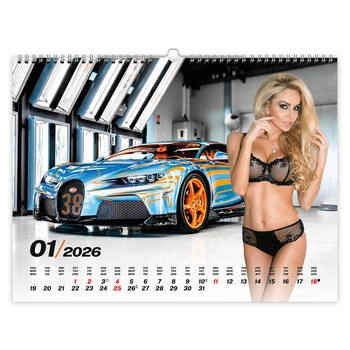 Koledar Girls & Cars- E      