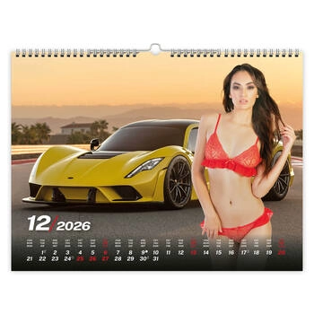 Koledar Girls & Cars- E      