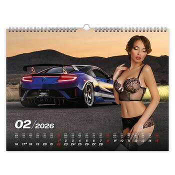 Koledar Girls & Cars- E      