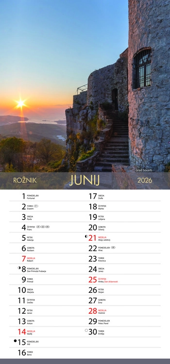 Koledar Čudovita Slovenija - EC