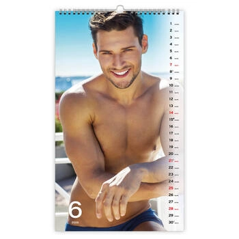 Koledar Sexy boys - E       