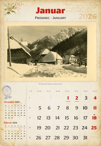 Koledar Gore in ljudje -  EC