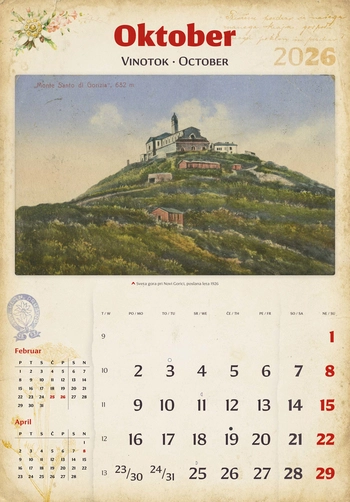 Koledar Gore in ljudje -  EC