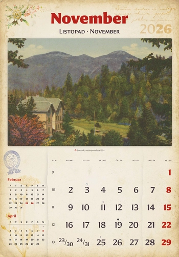 Koledar Gore in ljudje -  EC