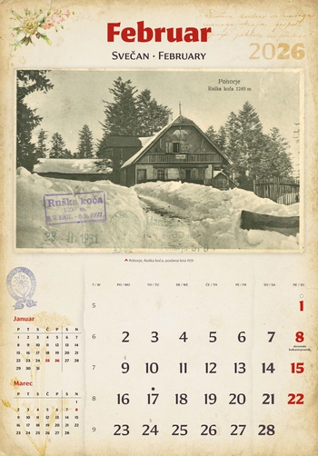 Koledar Gore in ljudje -  EC