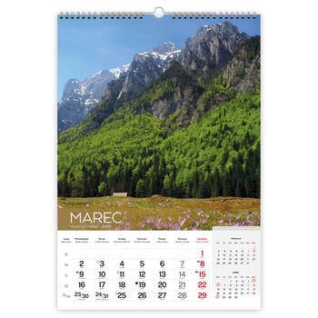 Koledar Alpe Slovenije - E