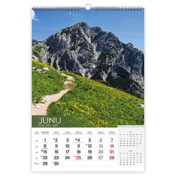 Koledar Alpe Slovenije - E