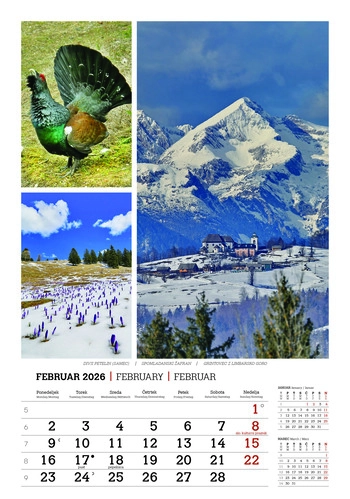 Koledar Lepote gora -  EC 