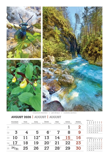 Koledar Lepote gora -  EC 