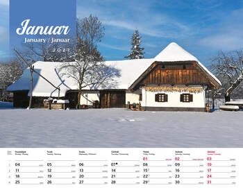 Koledar Domačije na Slovenskem - E 
