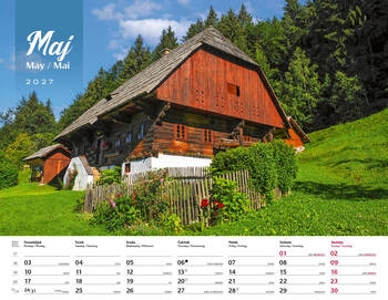 Koledar Domačije na Slovenskem - E 