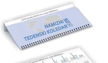 Namizni ležeči koledar - SI