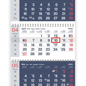 Štiridelni poslovni spiralo - E                  