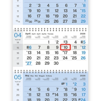 Štiridelni poslovni spiralo - E                  