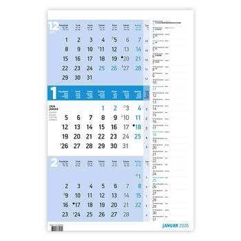 Koledar Trimesečni s planerjem - E                    