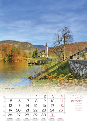 Koledar Biseri Slovenije - EC