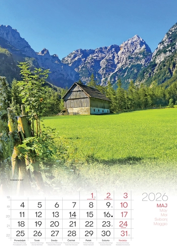 Koledar Biseri Slovenije - EC