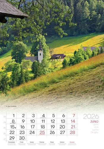 Koledar Biseri Slovenije - EC