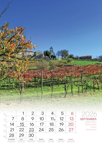 Koledar Biseri Slovenije - EC