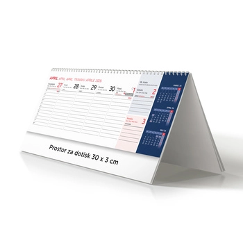 Koledar Namizni pokončni poslovni - E                        