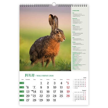 Koledar Lov z lovnimi dobami - E     