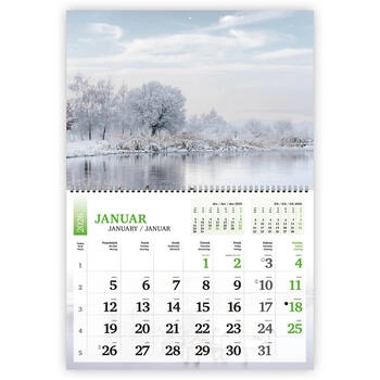 Koledar Narava, dvodelni- E        